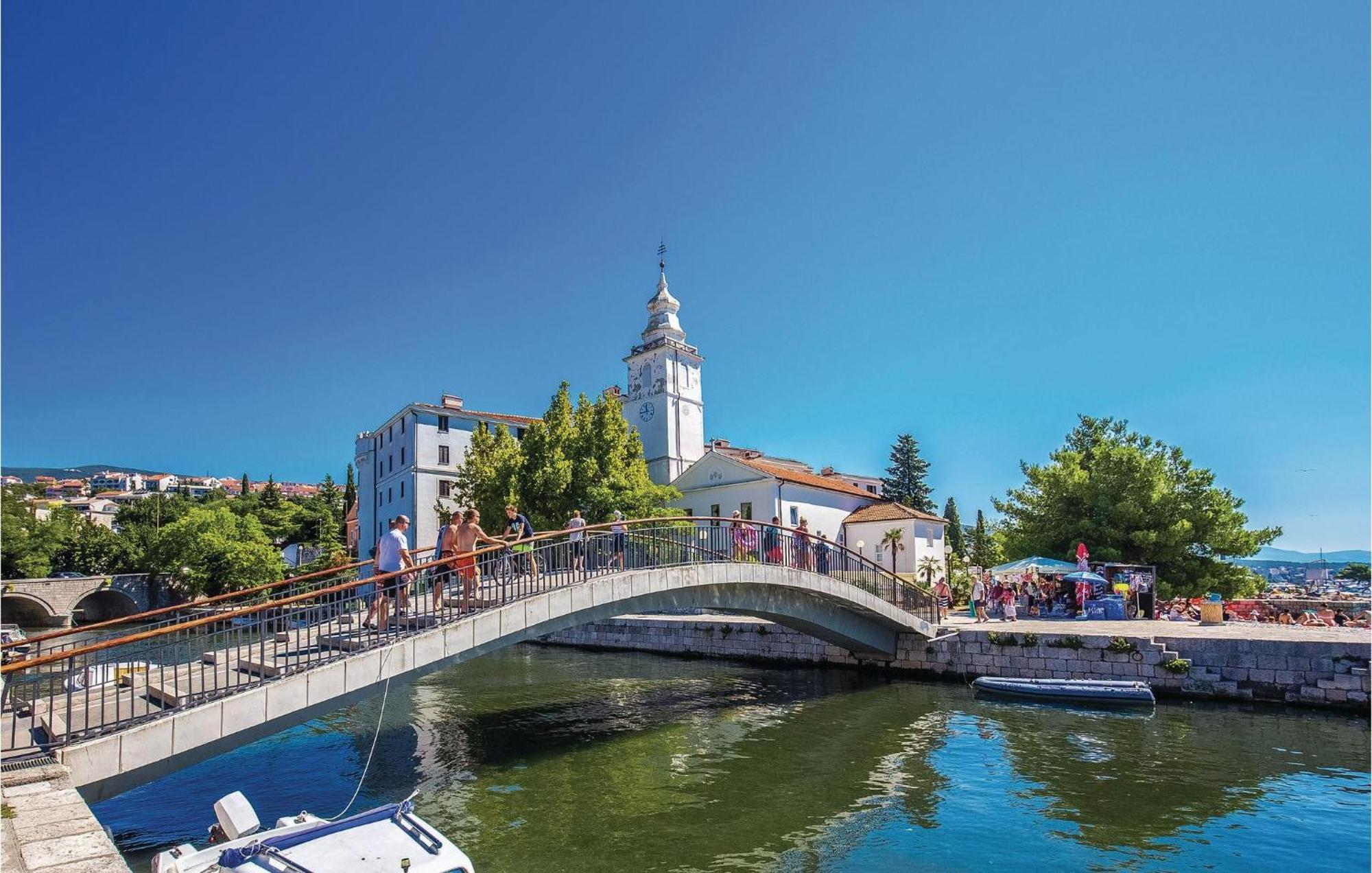 Nice Apartment In Crikvenica With House Sea View Exteriér fotografie