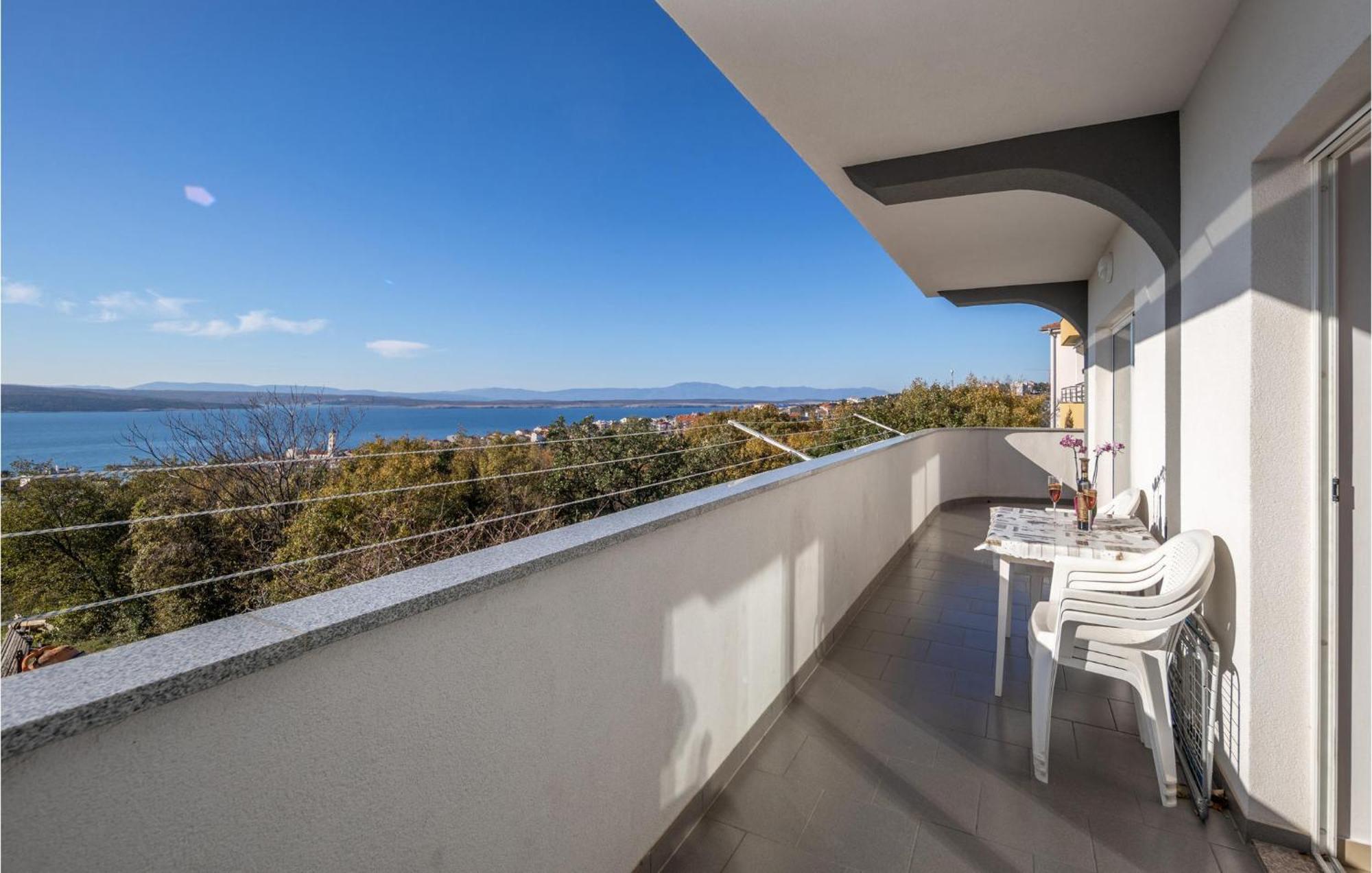 Nice Apartment In Crikvenica With House Sea View Exteriér fotografie