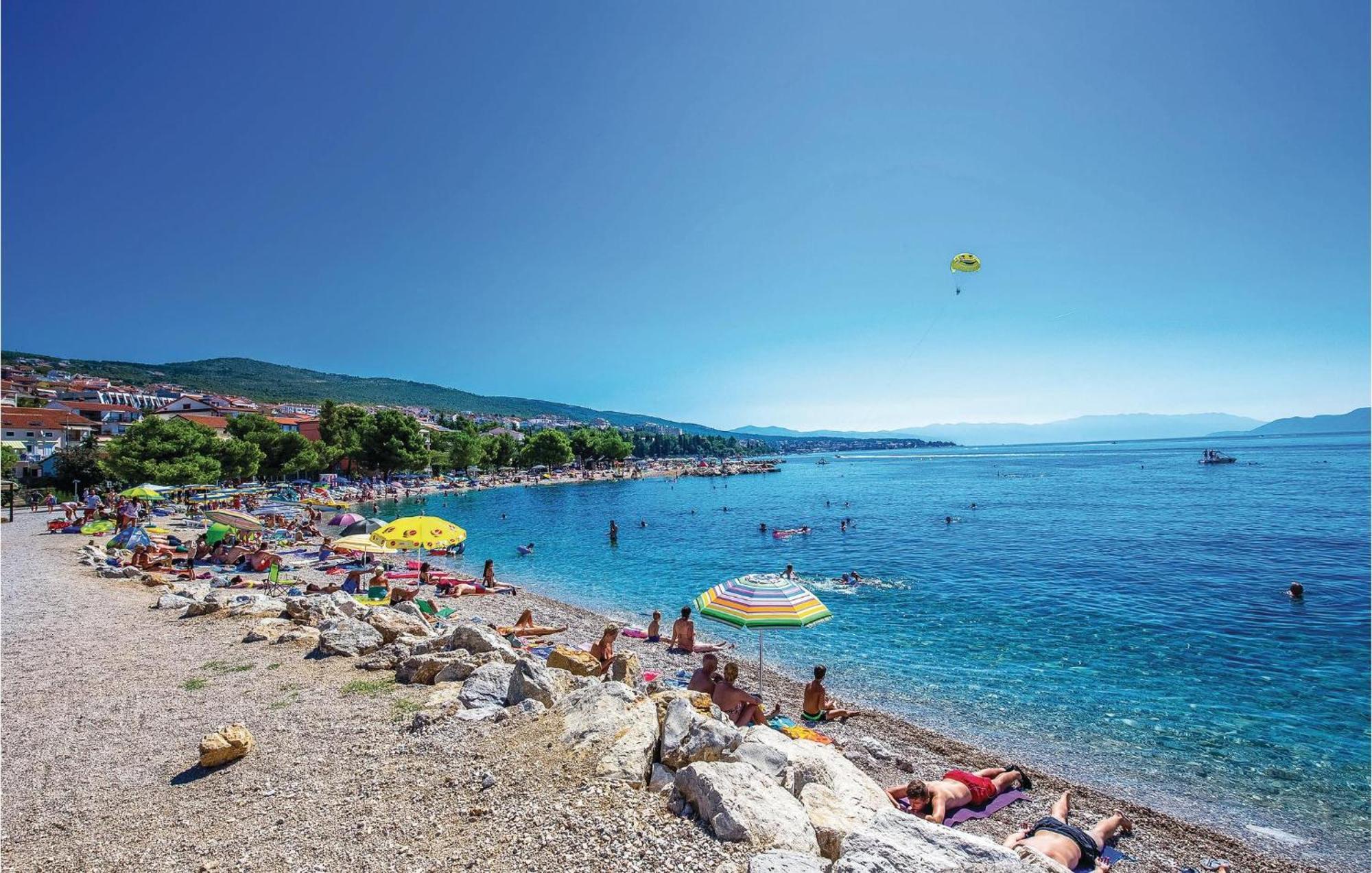 Nice Apartment In Crikvenica With House Sea View Exteriér fotografie